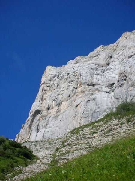 La voie vu de l'approche