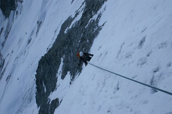 Dans la sortie du passage clé