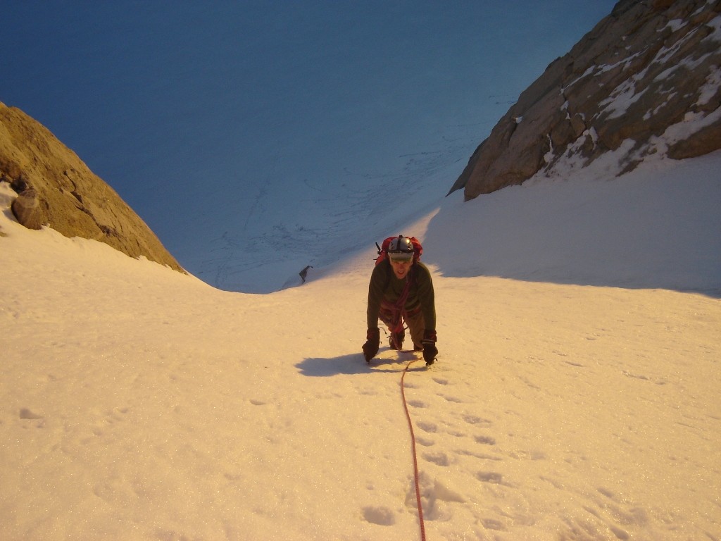 DD dans le couloir Copt aux aiguilles Dorées