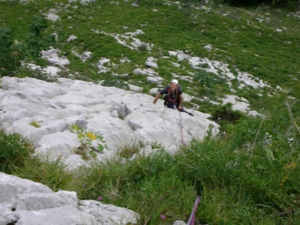 Christophe dans les dalle faciles (2ème partie 4+)