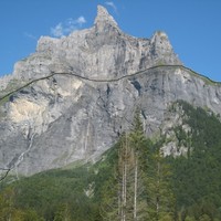 Tenneverge vue du parking