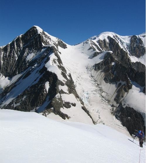 arrivée au 5eme Dôme du Miage -