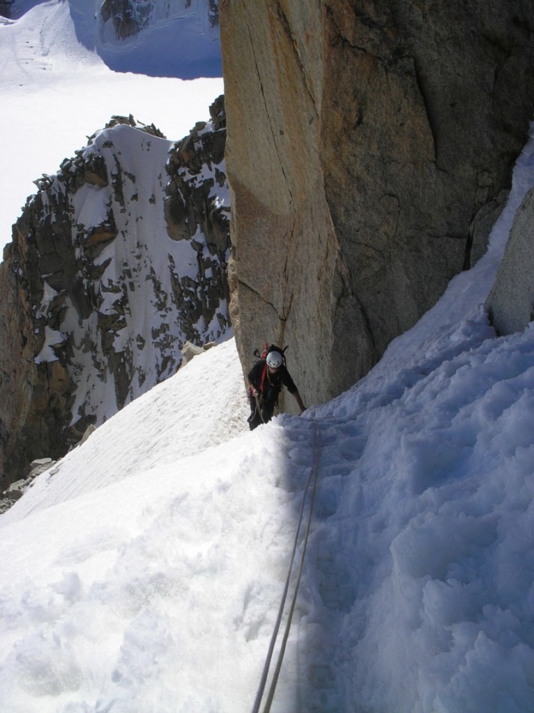 Arête des cosmiques sous la tour