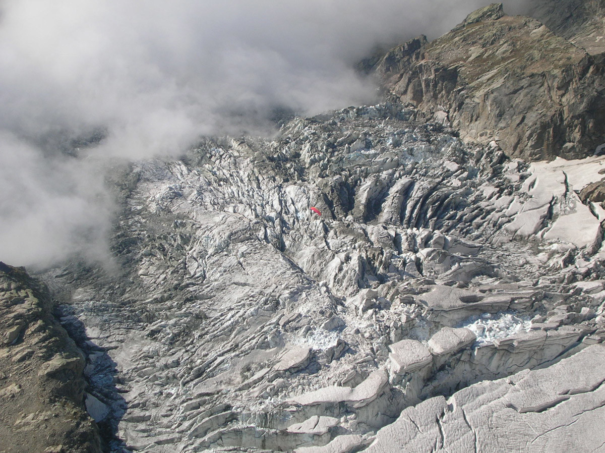 Glacier de Planpincieux.