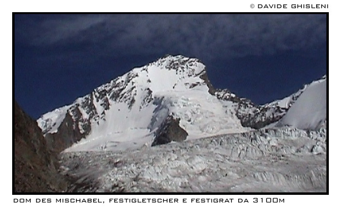 Dom des Mischabel, Festigletscher e Festigrat