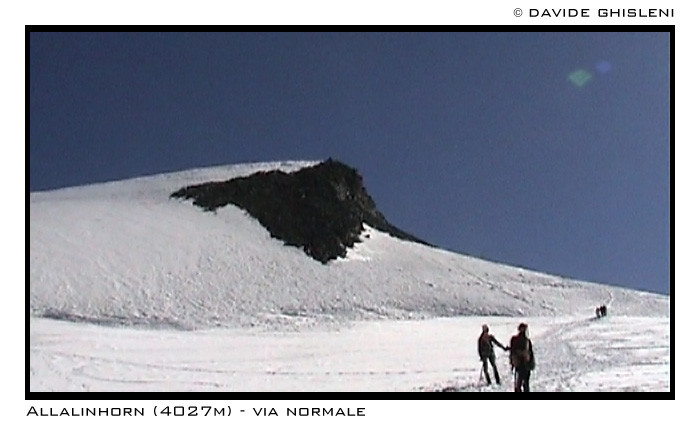 Allalinhorn - via normale