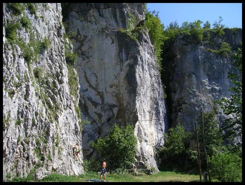 secteur facile de bohinjska bela (slovénie)