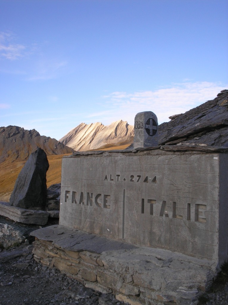 La TAILLANTE vue du Col AGNEL