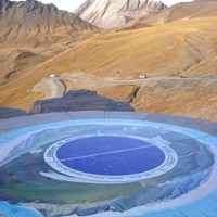 Taillante  vue du Col Agnel