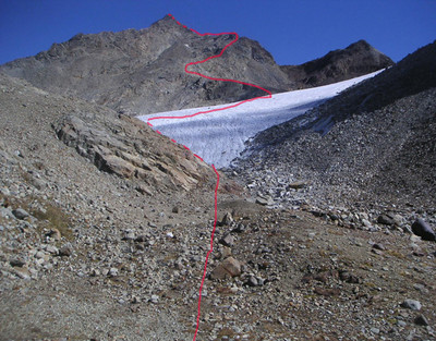 Piz Paradisin Piz Paradisin