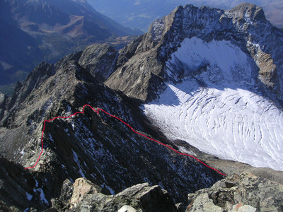 Piz Paradisin Piz Paradisin