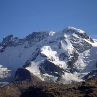 Il versante Nord delle cime dei Breithorn 4164 m cima W.