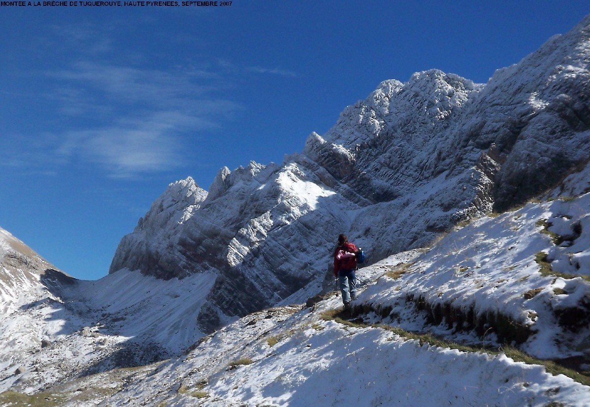 Montée à la brèche de Tuquerouye