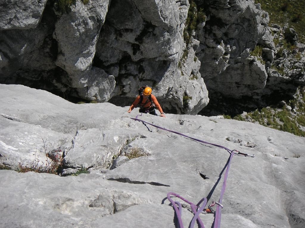 Pointe de Dran - Sapeyrlipopette - L4 en dalle