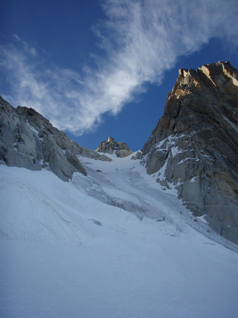 Couloir Copt et aiguille sans Nom