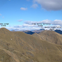 Panorama dal Garzirola verso il Pizzo di Gino 2