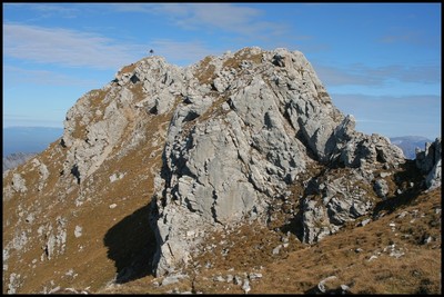 Arête sommitale du Trélod