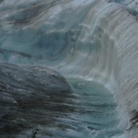 Bédière de la Mer de Glace, secteur des Moulins