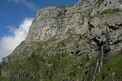 Terrain calcaire (karstique) Giffre