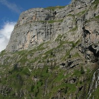 Terrain calcaire (karstique) Giffre
