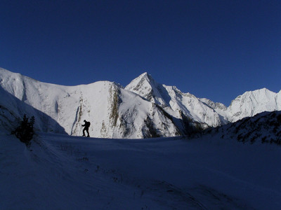 View to Valier from Col de Pause View to Valier from Col de Pause