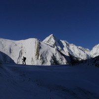 View to Valier from Col de Pause