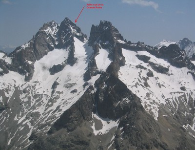grande ruine, arête sud