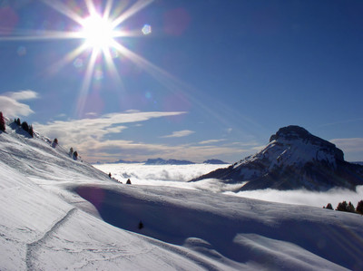 Vue sur le sud et le Vercors