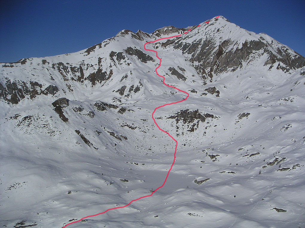 Monte Frerone da Malga Bazena per la Malga Val Fredda