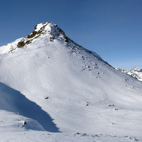 la quota 2847 (IGM) ripresa dai pressi della quota 2802 m (CNS).