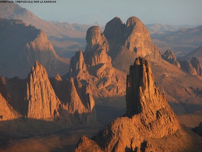 Sawinan au crépuscule vue de l'Ermitage Sawinan au crépuscule vue de l'Ermitage