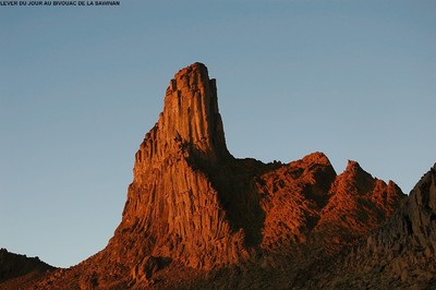 Lever de soleil sur la Sawinan depuis le bivouac Lever de soleil sur la Sawinan depuis le bivouac