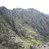 Un aperçu du massif de Los Gigantes, Argentine.