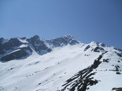 Le Bellacha depuis le col de l'arc commune de la Léchère Pussy Le Bellacha depuis le col de l'arc commune de la Léchère Pussy