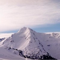 Sommet Vorlaz vu de cretes des Rochassons