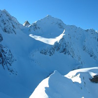 Pointe de comberousse depuis un peti col à gauche du Gleyzin N