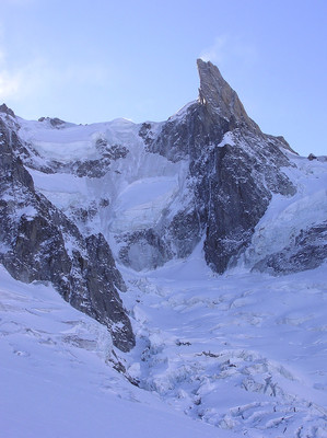 Face N de la Dent du Géant Face N de la Dent du Géant