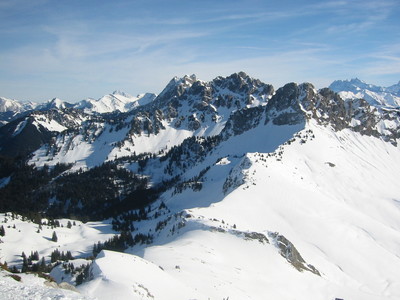 Pt de Chavasse depuis Ht Pointe Pt de Chavasse depuis Ht Pointe