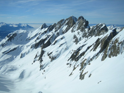 Dents Blanches et Pointe Bourdillon