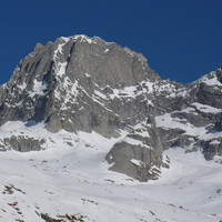 Pizzo Badile versante sud