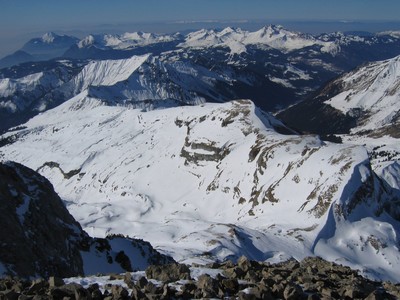 Tête de Bostan vue des Dents Blanches