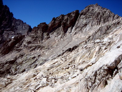 Arête S de l'Aiguille Occidentale du Soreiller Arête S de l'Aiguille Occidentale du Soreiller
