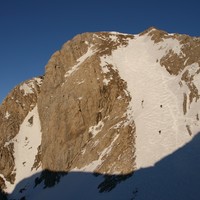 Face NW des Dents Blanches Occidentales