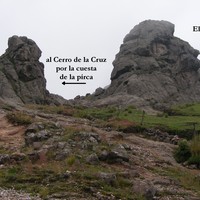 Le site de "El Gorila" vu du N: Gorille ou chimpanzé?
