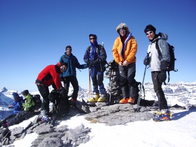 In vetta al Chli Charpf