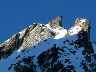 Versant NE de la Dent du Pra