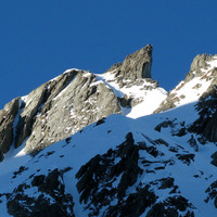 Versant NE de la Dent du Pra