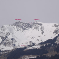 Le Tarent versant Sud