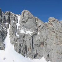 Il Corno Piccolo dal rif. Franchetti