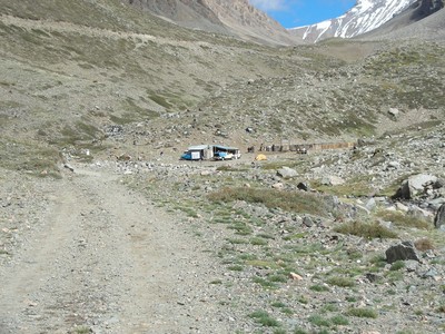 Le refuge Scaravelli et la quebrada del arroyo grande